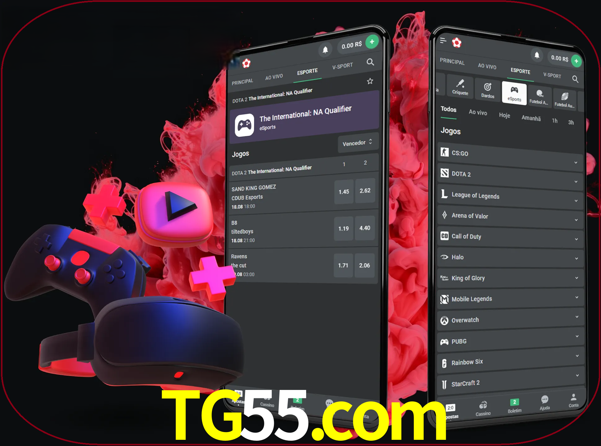Para ter a aplicação móvel tg55 no seu smartphone, basta descarregar o ficheiro apk e seguir as instruções.