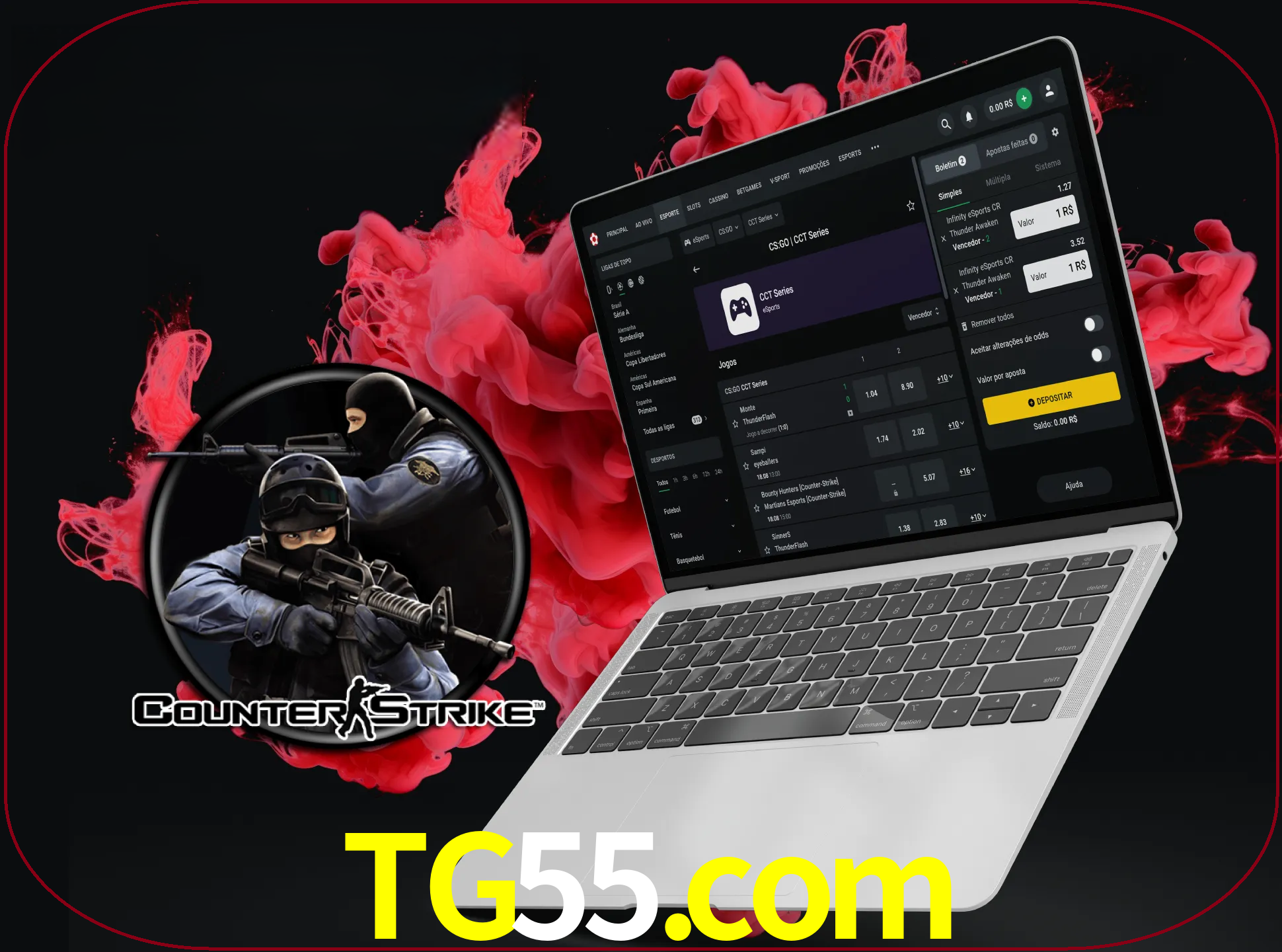 Um grande número de jogos irá agradar aos fãs deste jogo de tiro no sítio Web e na aplicação da empresa tg55.