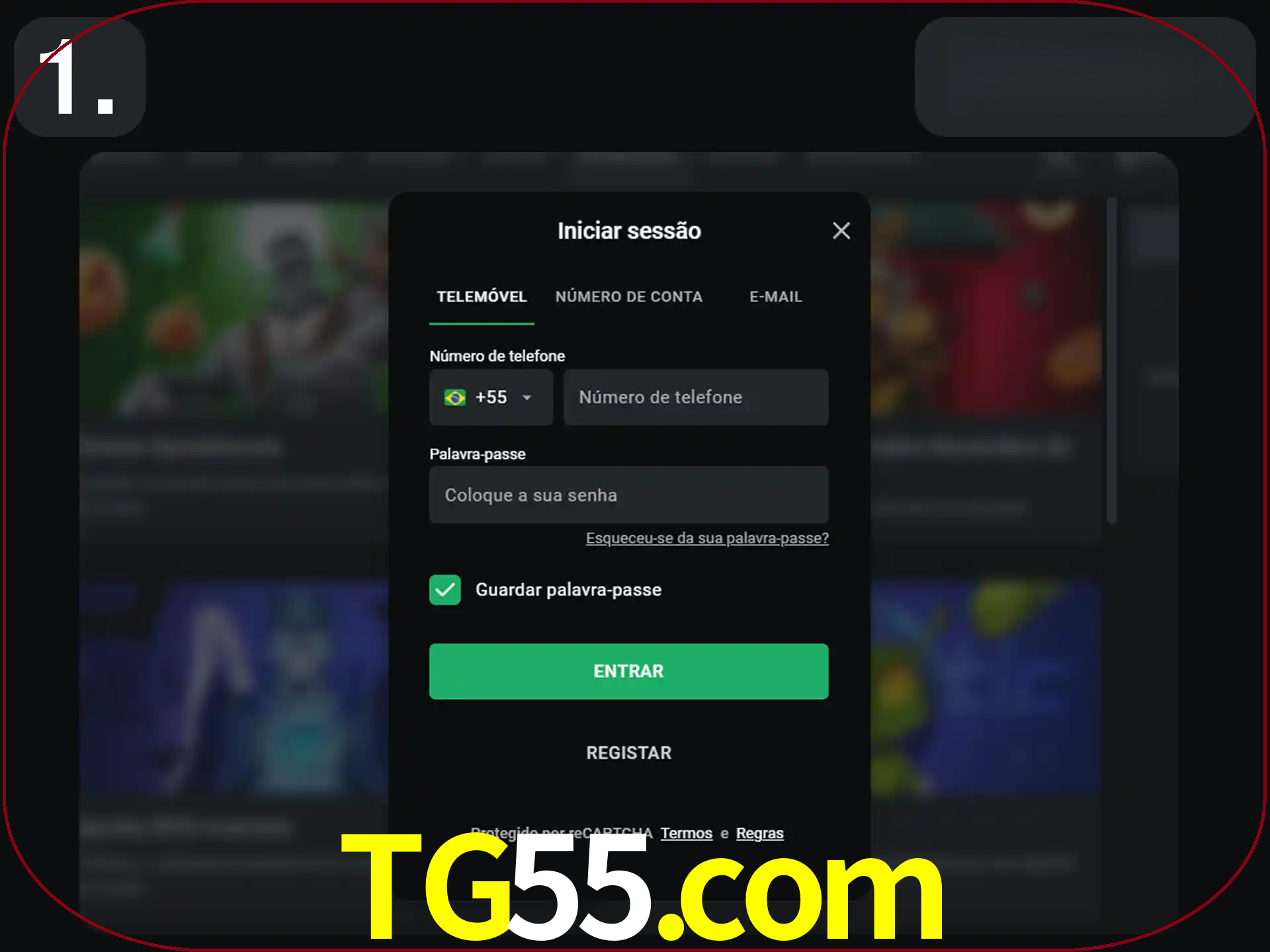 Acesse o site.