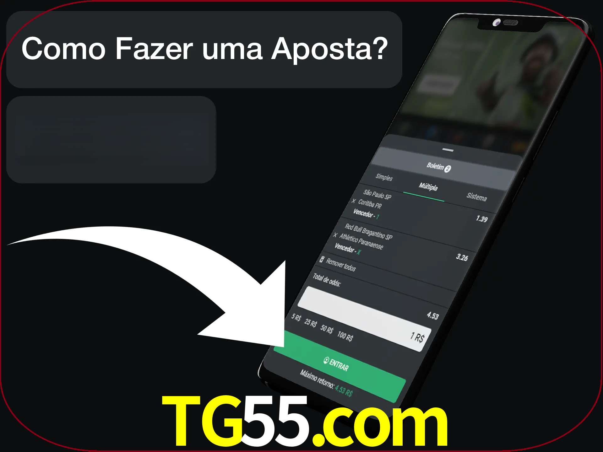 Preencha sua aposta e aguarde o resultado.