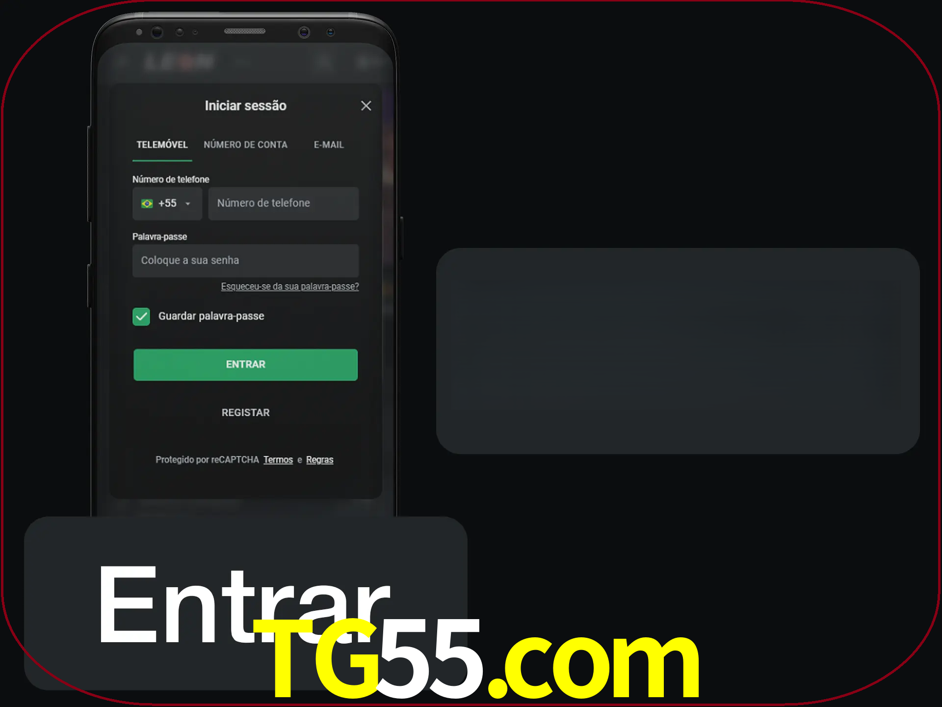 Faça o login para começar a apostar e jogar no cassino.
